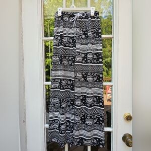 Elephant Printed Pants- Size S